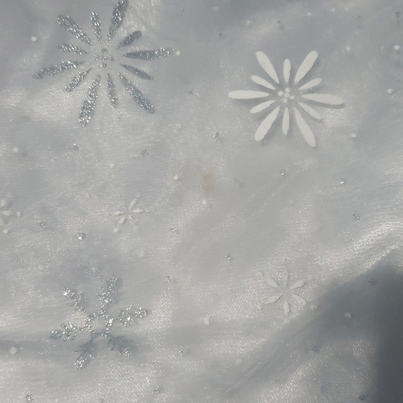 Martha stewart snowflake Christmas tree skirt - Picture 6 of 6